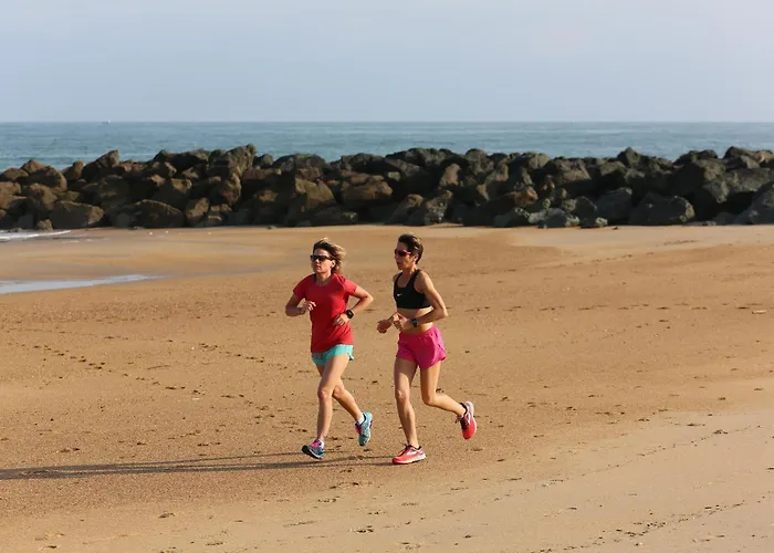 Golden Biarritz - Front De - Parking Privatif Gratuit Lejlighed