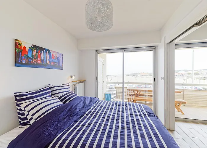 Golden Biarritz - Front De - Parking Privatif Gratuit Lejlighed Anglet